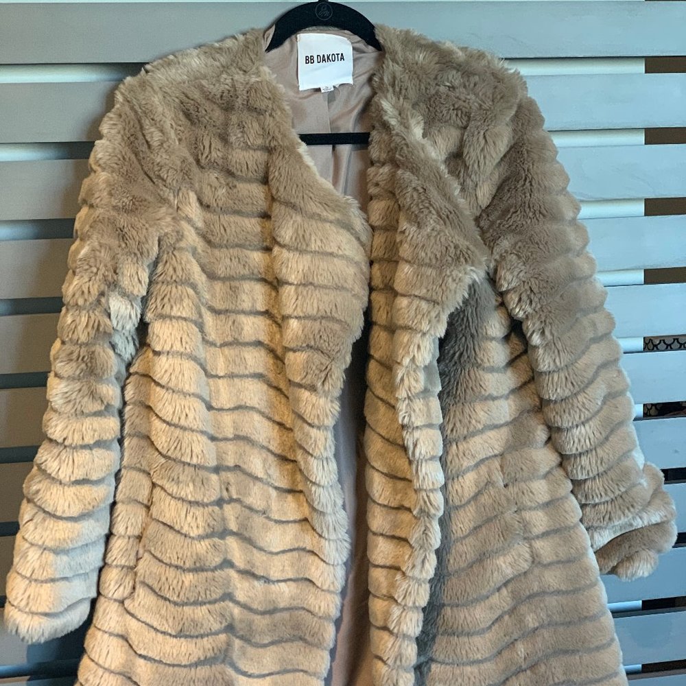 Fur Jacket Size Small